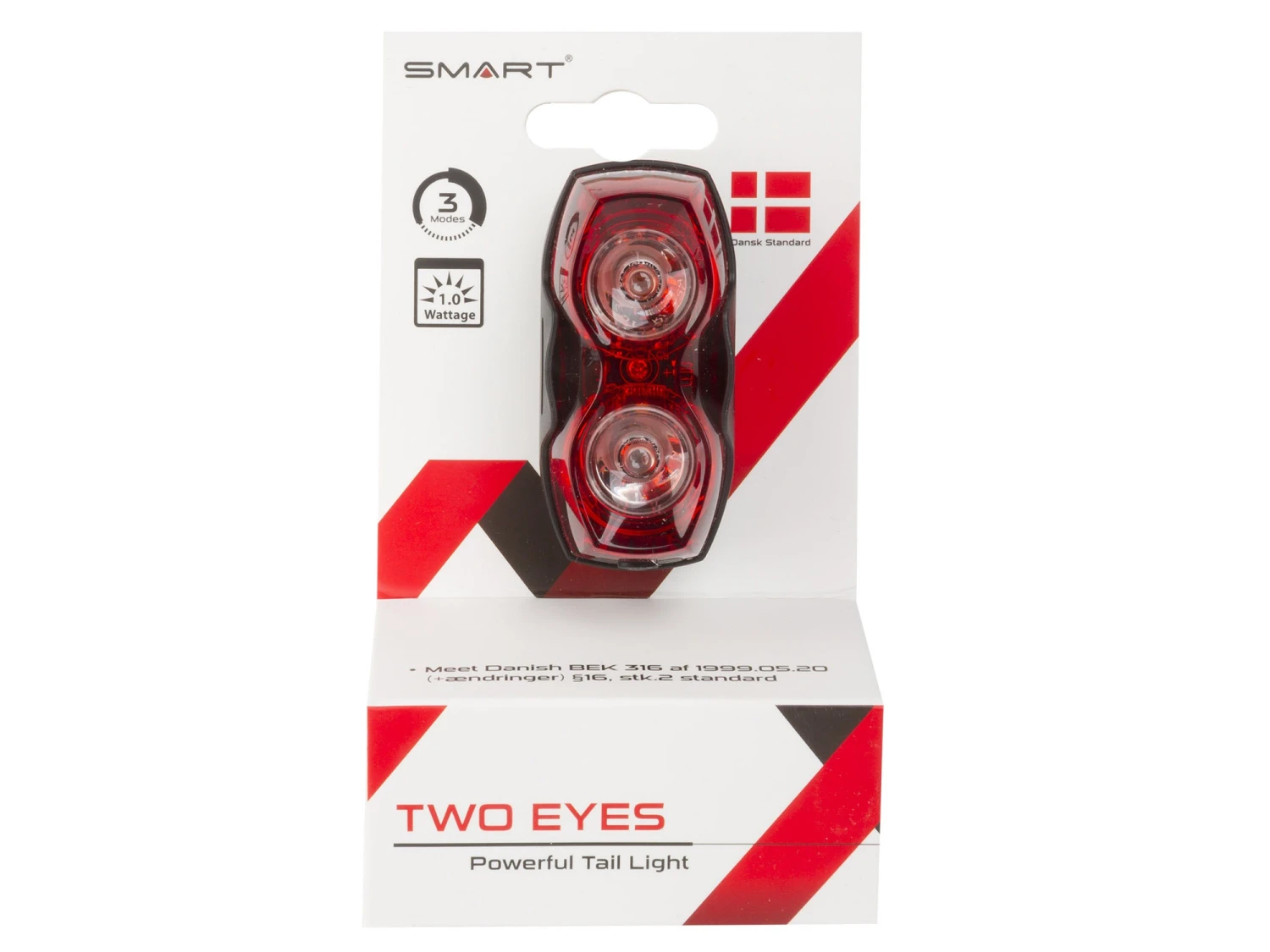 Smart Two Eyes Superflash Baglygte - Image 3