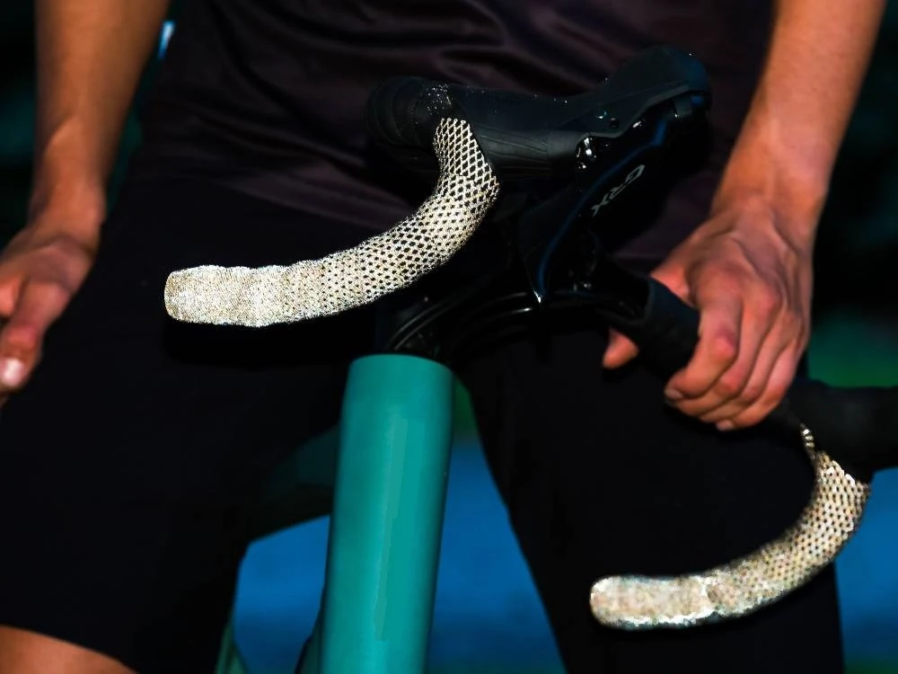 BBB ReflectRibbon Gel Styrbånd, Black/Black - Image 2