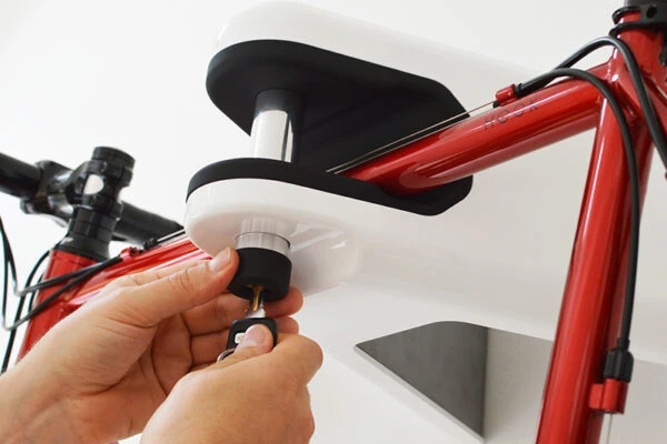 Hiplok Airlock Cykelholder M. Lås, White - Image 3