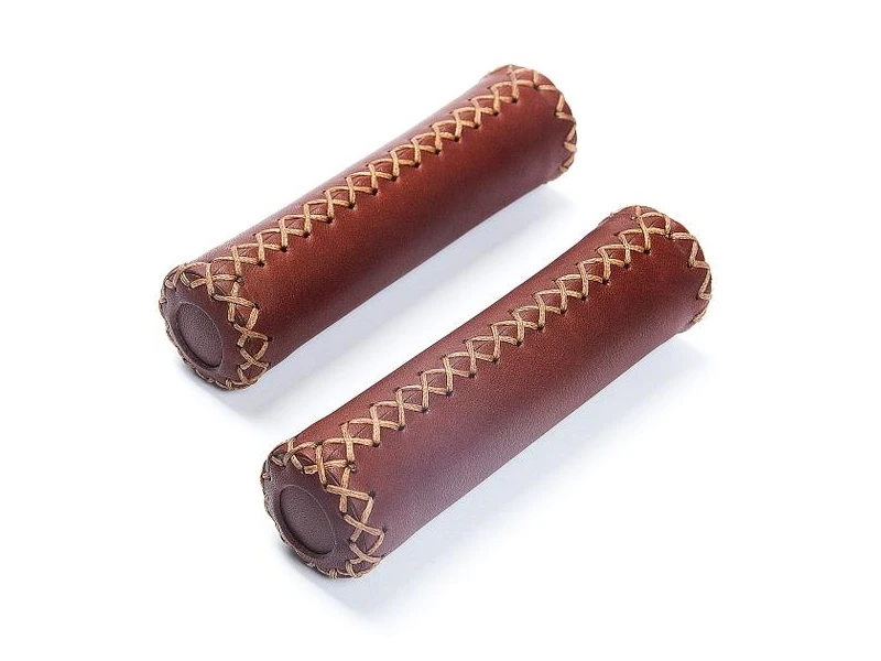 Bike Partner Brown Læder Håndtag, 130mm