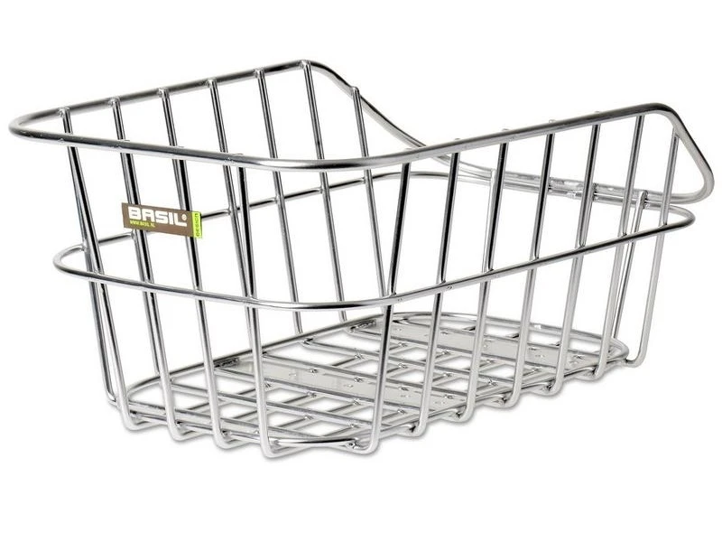 Basil Cento Silver Alu Cykelkurv, 30L