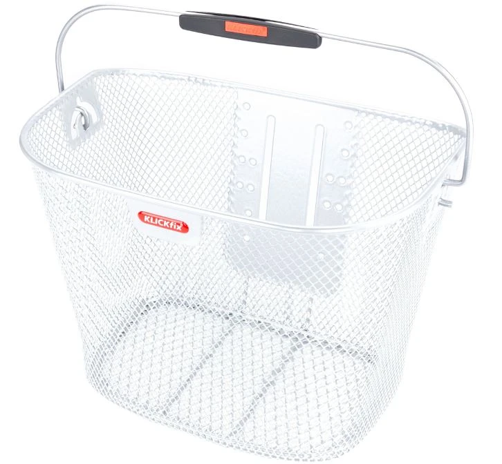 Klickfix Uni White Cykelkurv, 16L - Image 2