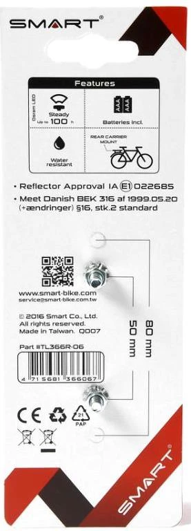 Smart Diode Fastmonteret Baglygte, 50mm - Image 6