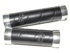 Brooks Slender Black Læder Håndtag, 130/100mm